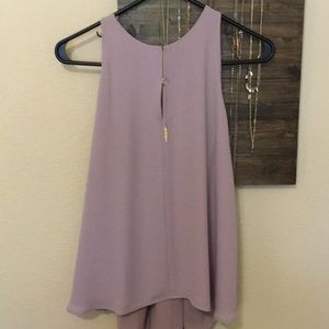 NWOT loft blush tank top